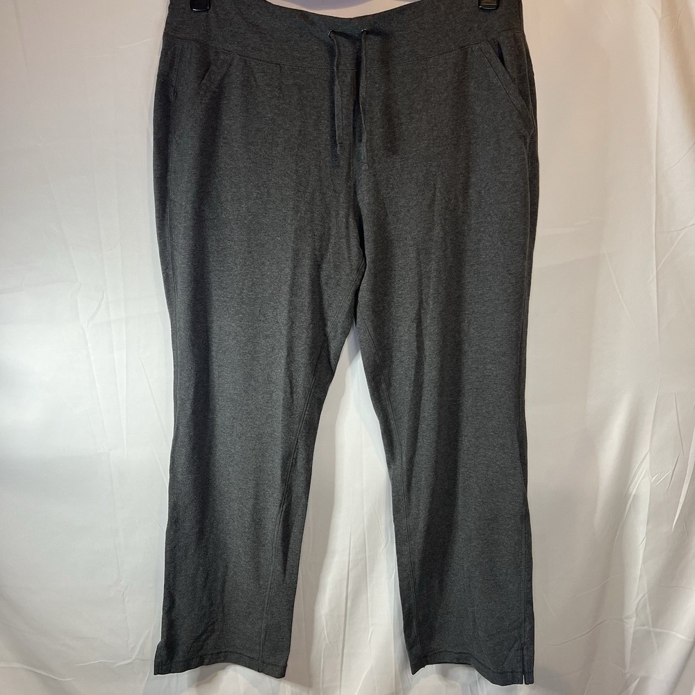 Tek Gear Essential Gear‎ Womens Jogger Pants Charcoal Straight Leg XXL